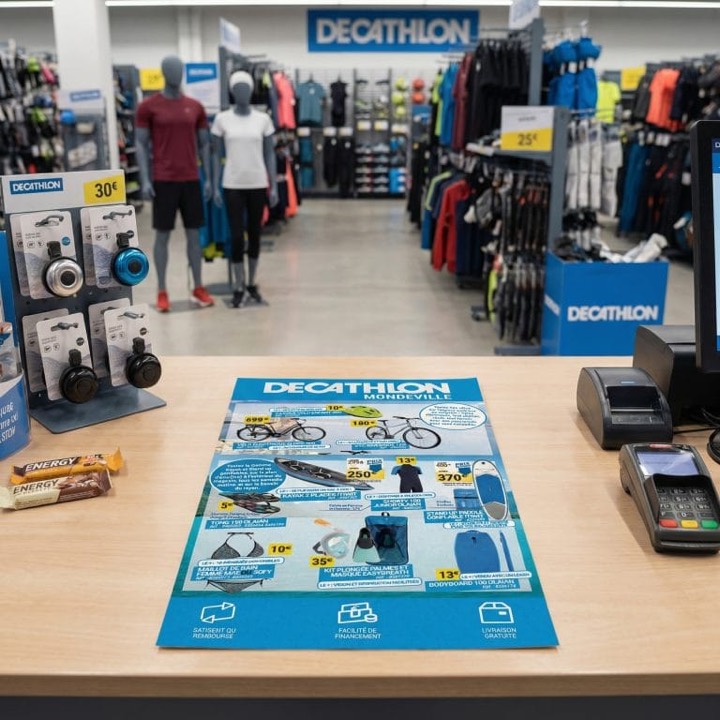 Flyer promotionnel Decathlon