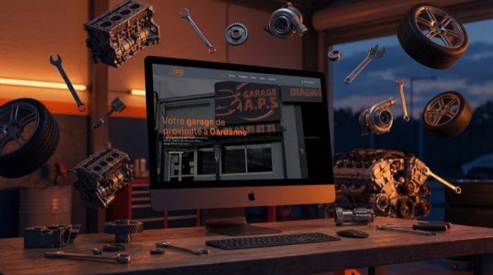 Site vitrine Garage APS